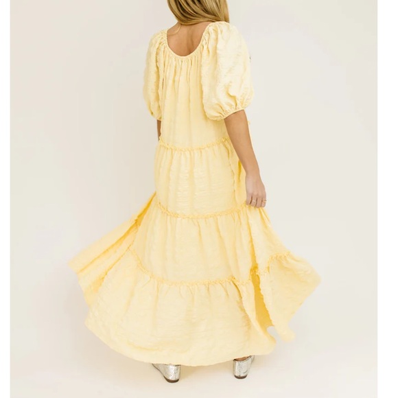 Exclusive Butter Yellow Daymaker Maxi Dress, Small - Picture 3 of 5